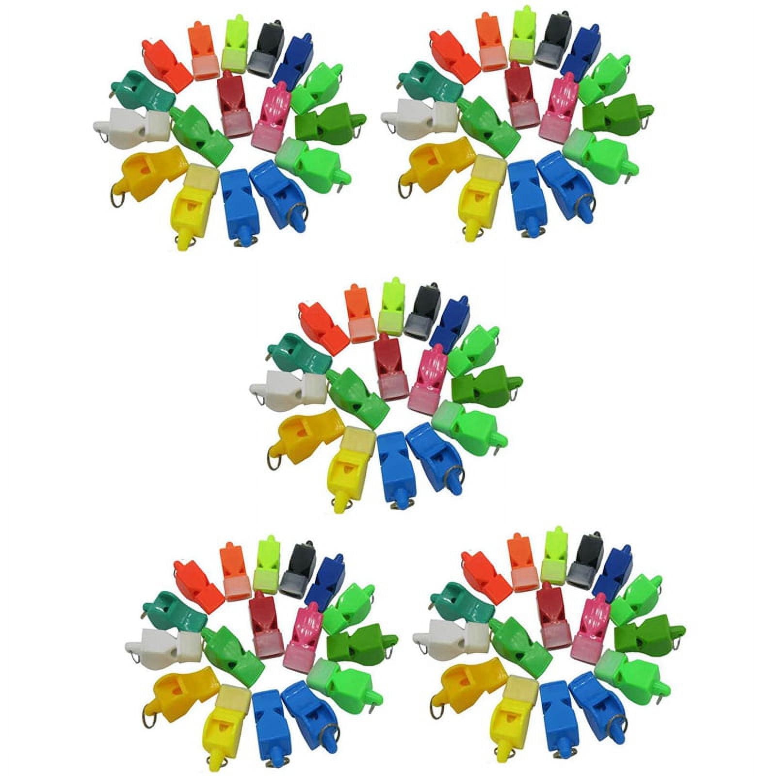 250 Pcs Non-Nuclear Professional Referee Whistle Whistle Plastic Life-Saving Whistle Special for Game
