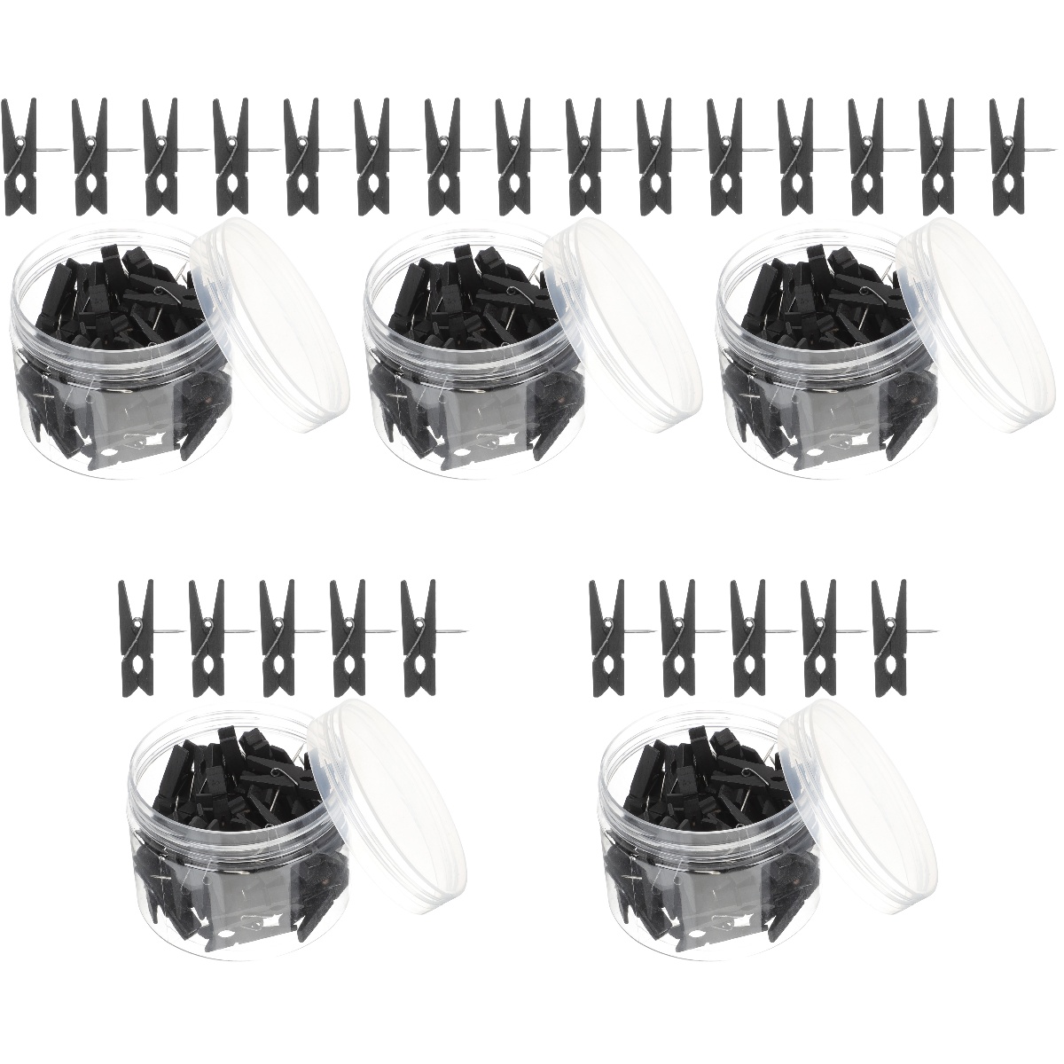 250 Pcs Thumbtack Clip Decor Drawing Pins Thumb Tacks Multipurpose Pushpin Clips