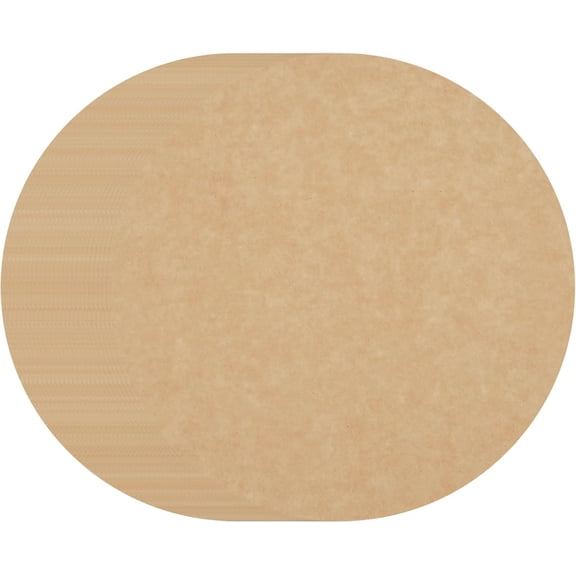 250 Pcs Unbleached Parchment Paper Baking Sheets Rounds, 3 Inch Hamburger Patty Paper, Non Stick Parchment Pulp Paper for Baking Grilling or Meat Storage, Wood Color