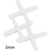 250 Piece 2mm Tile Spacers Set - To Evenly Space Tiles During Installation ToolUSA D-92250