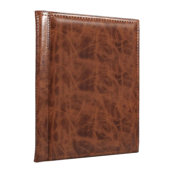 250 Pockets 10 Pages Coin Album Coin Collection Book Collecting Holder BookBrown