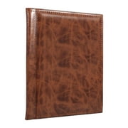 250 Pockets 10 Pages Coin Album Coin Collection Book Collecting Holder BookBrown
