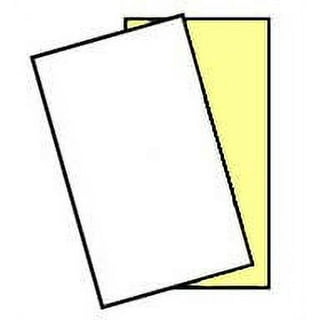 Buy 9 1/2 x 5 1/2 15lb Blank White/Canary/Pink/Gold Carbonless