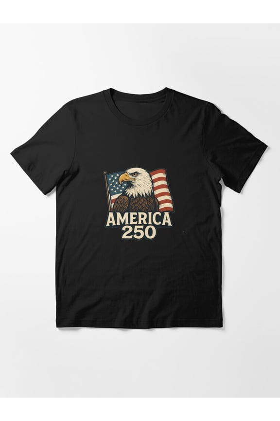 250 Soaring Bird Pride: Patriotic Design National Celebration Unisex T-Shirt up to Size 5XL