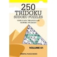 thumbnail image 1 of Tridoku Puzzles 250 Tridoku Sudoku Puzzles: Very Easy Triangular Sudoku Puzzles, Book 1, (Paperback), 1 of 1