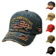 thumbnail image 1 of 250 USA Patriotic Baseball Cap - America 250th Anniversary 1776-2026 Adjustable Casual Hat, 1 of 9
