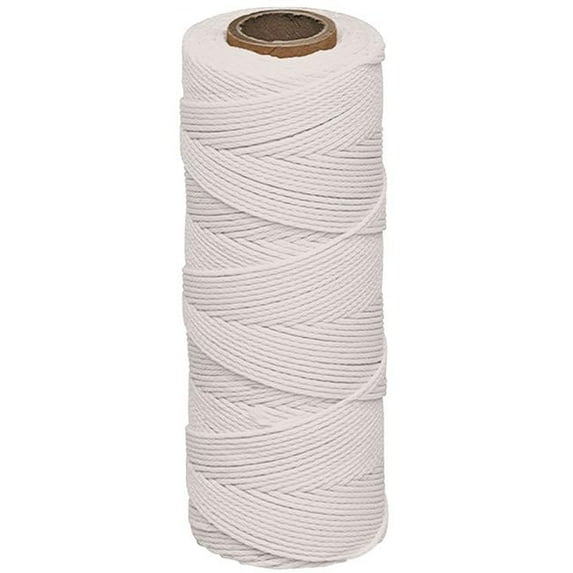 250' White Braid Nylon M