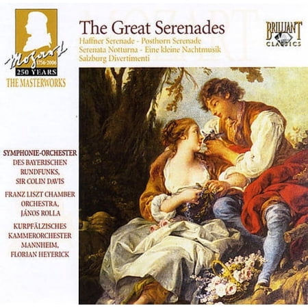 250 YEARS - MOZART: GREAT SERENADES / DAVIS, ROLLA, ET AL