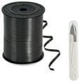 thumbnail image 1 of 250 Yards Curling Ribbon,5mm Balloon String, Ribbon Thin Crafts Ribbons with Scissors for Crafts Project Gift Wrapping Wedding Birthday Party Decorations, Black, 1 of 8