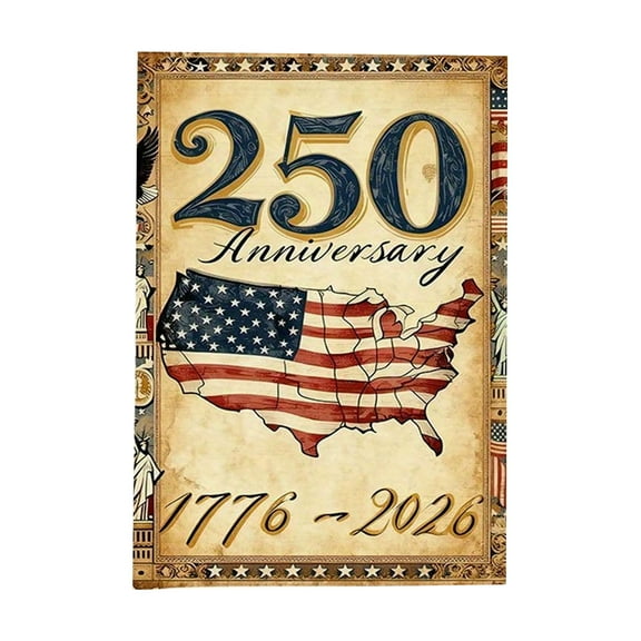 250 Year America Anniversary Garden Flag Anniversary Usa Flag 12x18 Inch Outdoor We The People 1776 Patriotic American Garden Flags for Outside House Yard Decor Freedom Flag