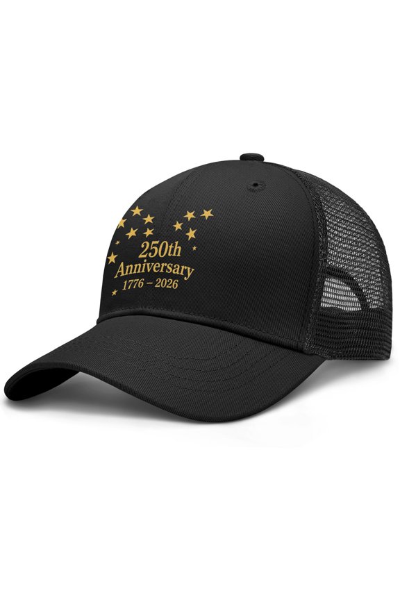 250 Year American Anniversary 1776-2026 Hat for Men Women, Adjustable Cotton USA Baseball Cap