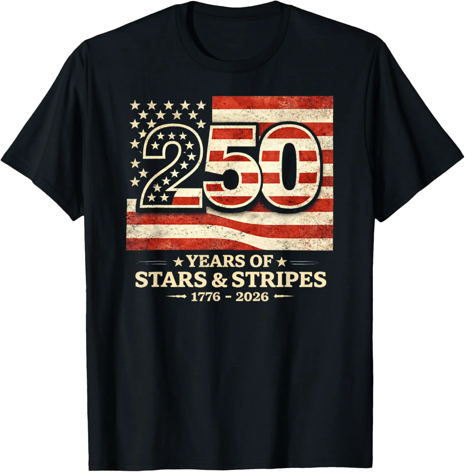 250 Year American Anniversary America 250 Usa 250Th Birthday T-Shirt ...