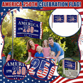thumbnail image 1 of 250 Year American Anniversary Flag, 250th Anniversary Flag Single Sided 3*5 Ft, 1776-2026 250 Years Birthday Independence Day July 4th Patriotic Decor for Indoor Outdoor,1Pc, 1 of 7