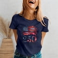thumbnail image 1 of 250 Years 1776-2026 250Th T Shirts for Women Crew Neck Usa Flag Print Casual Fashion Y2K Tops Basic Loose Summer Short Sleeve Trendy Tees Spring 2026, 1 of 4