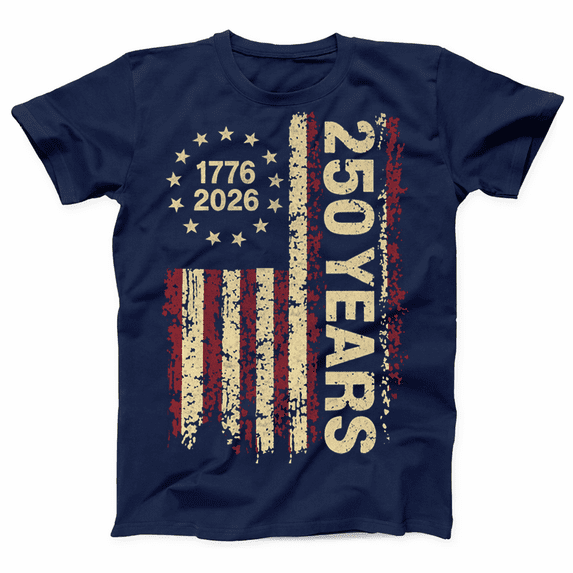 250 Years 1776-2026 T-shirt, American Eagle Flag Shirt, 250th Anniversary Patriotic Shirt, USA Independence Day Tee