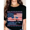 thumbnail image 1 of 250 Years America Independence Day 1776 2026 Semi Quincentennial Celebration Patriotic Usa Flag T Shirt Women Men Unisex Apparel National Holiday Gift, 1 of 6
