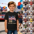 thumbnail image 1 of 250 Years America Shirt - USA 250th Anniversary Merchandise 4th Of July Loose Fit Graphic Tee (Toddler 2-3 Years Light Gray), 1 of 9