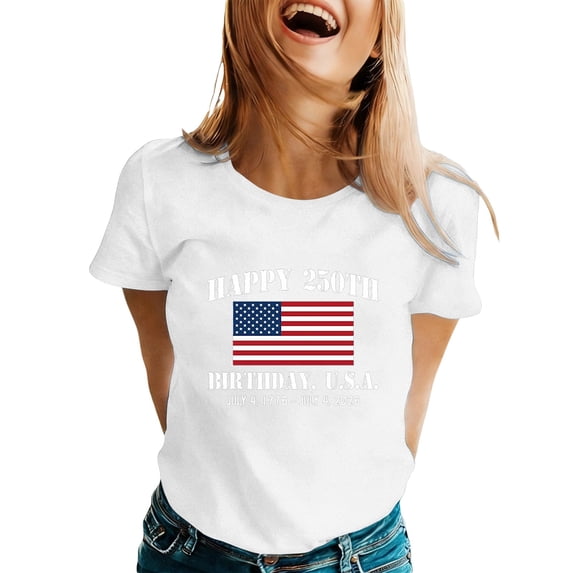 250 Years American 1776 2026 250th USA Birthday 4th of July T-Shirt - 250th Anniversary USA Shirts