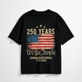 thumbnail image 1 of 250 Years American Flag 250th Anniversary USA Mens T-Shirt, 1 of 7