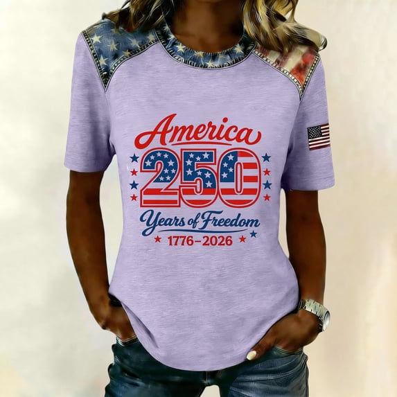 250 Years American Flag 250th Anniversary USA T-Shirt