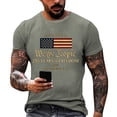 thumbnail image 1 of 250 Years American Shirt for Men American Flag T Shirt 4th of July Shirts 250 Years Birthday Tees 1776-2026 Print Tops Gray L, 1 of 3
