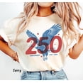 250 Years of Freedom Eagle Anniversary Shirt, Patriotic USA ...