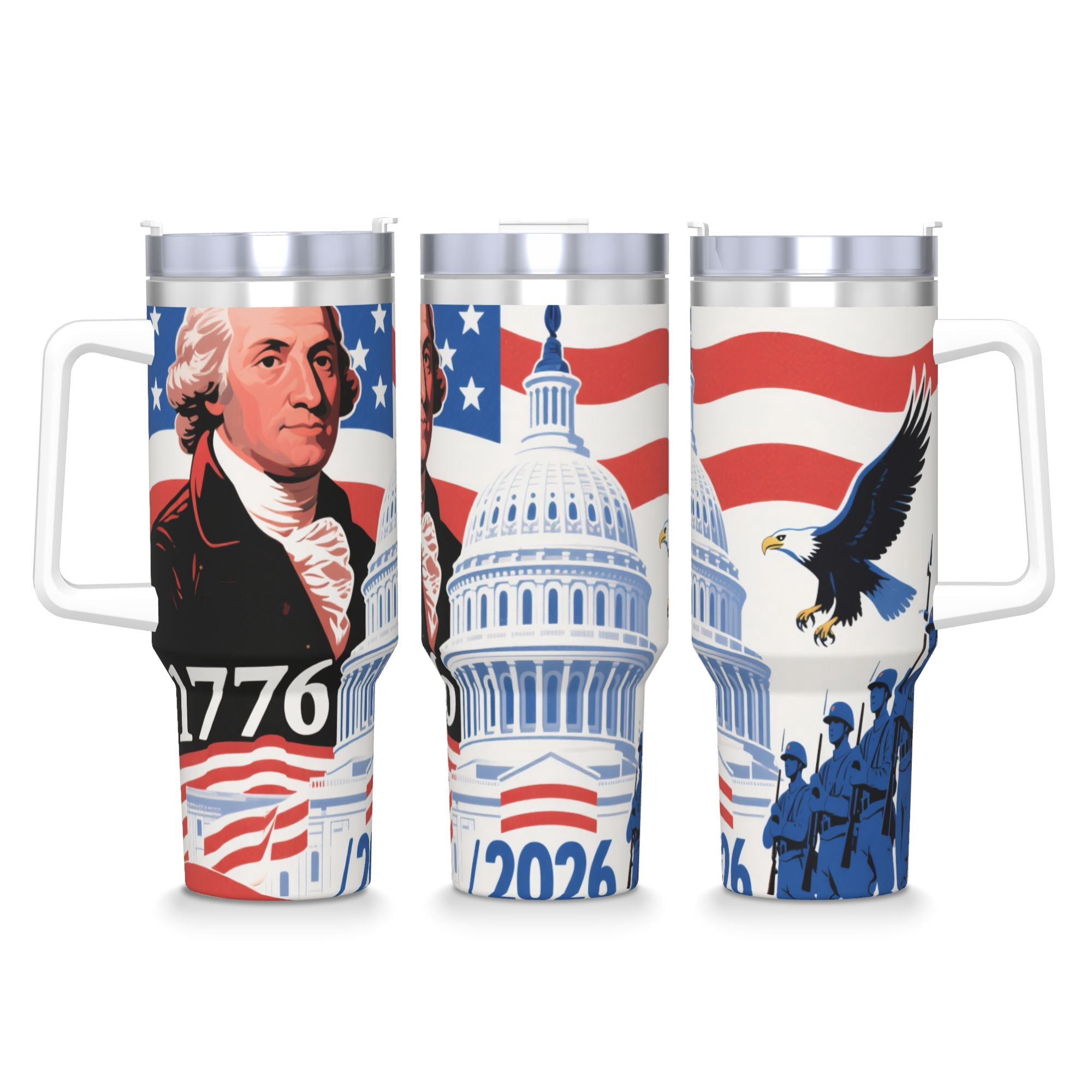 250 Years of Liberty Commemorative Tumbler – Stainless Steel, 40oz ...