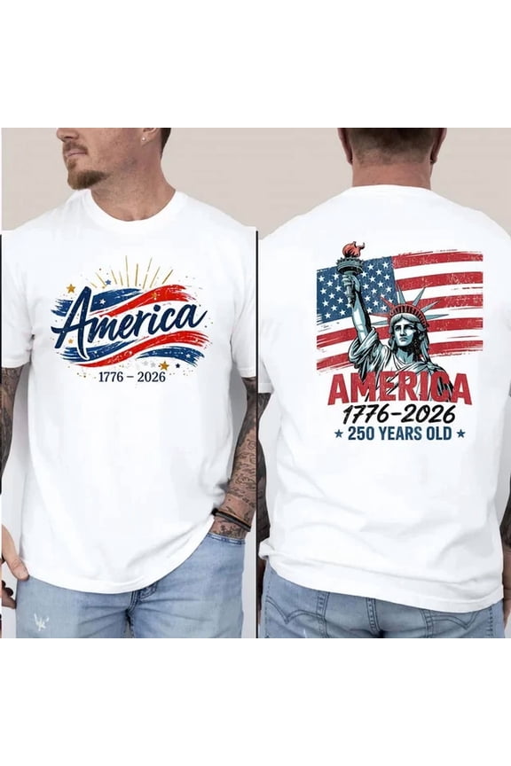 250 Years Of Defending Liberty T-Shirt, USA 250th Anniversary 1776â€“2026 Shirt, Vintage Birthday Gift