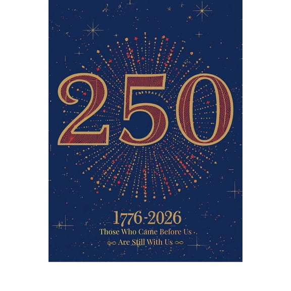 250 Years Of Freedom Wall Art 1776-2026 Patriotic Printable July 4th Decor Independence Day Gift Instant Download, Unframed Canvas