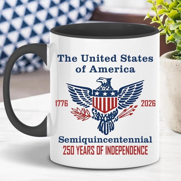 250 Years Of Independence Mug, Happy 250Th Birthday Usa Mug, America 250Th Anniversary, Bekilab Ceramic Coffee Mug, 11oz 15oz Gift