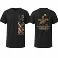 thumbnail image 1 of 250 Years Patriotic Graphic T-Shirt, USA 1776-2026 Eagle Flag Cross Tee, 1 of 9