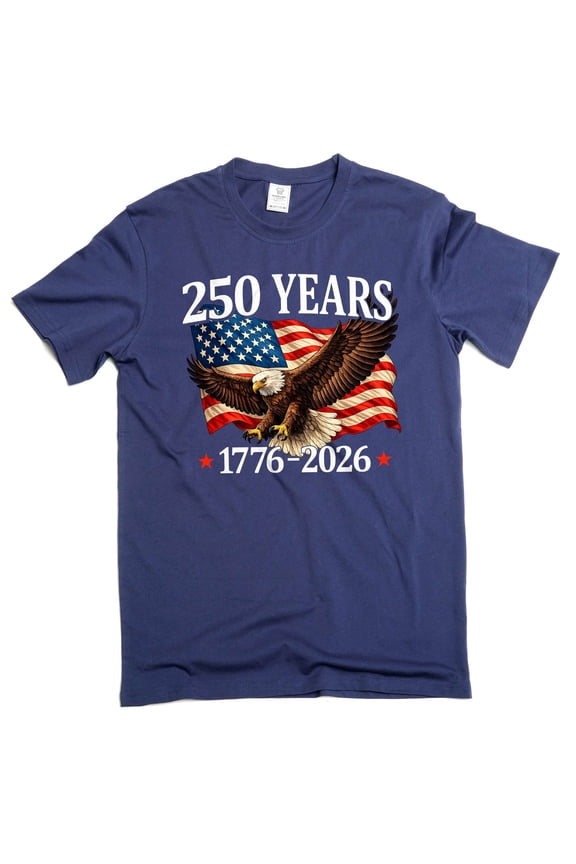 250 Years US Independence day T-shirt 4th of July 1776-2026 Patriotic Tee