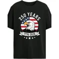 thumbnail image 1 of 250 Years USA 1776-2026 Patriotic Bald Eagle American Flag Men's Graphic T-Shirt, 1 of 6