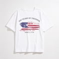 thumbnail image 1 of 250 Years of Freedom 1776 2026 July 4th 250th Birthday Mens T-Shirt, 1 of 8
