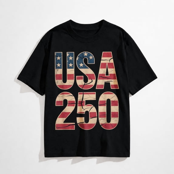 250 Years of Freedom | American 1776–2026 Patriotic Mens T-Shirt