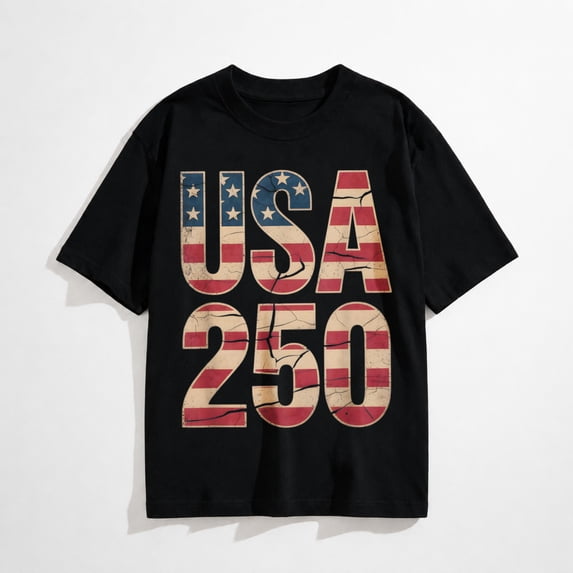 250 Years of Freedom | American 1776–2026 Patriotic Mens T-Shirt