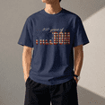 thumbnail image 1 of 250 Years of Freedom Patriotic USA Graphic T-Shirt for Men & Women, Vintage American Flag Independence Tee, 1 of 6
