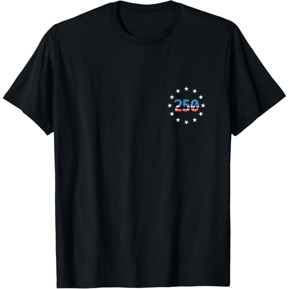 250 Years of Independence America 250th Years Anniversary Mens T-Shirt