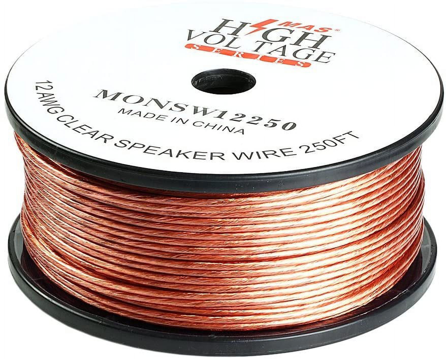 250 ft Car Home Audio Speaker Wire Cable 12 Gauge 12AWG 250' Oxygen