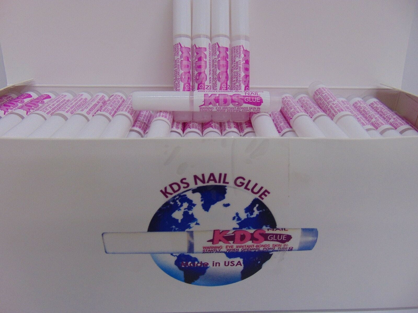 250 pcs KDS Nail Tip Glue - Adhesive Super Bond For Acrylic Nails Tips