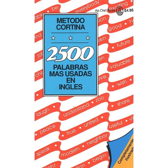 Pre-Owned 2500 Palabras Mas Usadas En Ingles - Metodo Cortina by Cortina; Abraham, Richard D. (Paperback) FOREIGN LANGUAGE STUDY / Spanish