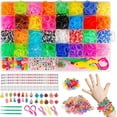 thumbnail image 1 of 2500+ Rubber Band Bracelet Kit, Loom Bracelet Making Kit for Kids, Rubber Bands Refill Loom Set, Loom Bands Kit,Friendship Bracelet Girls Creativity Birthday Gift Kits, 1 of 6