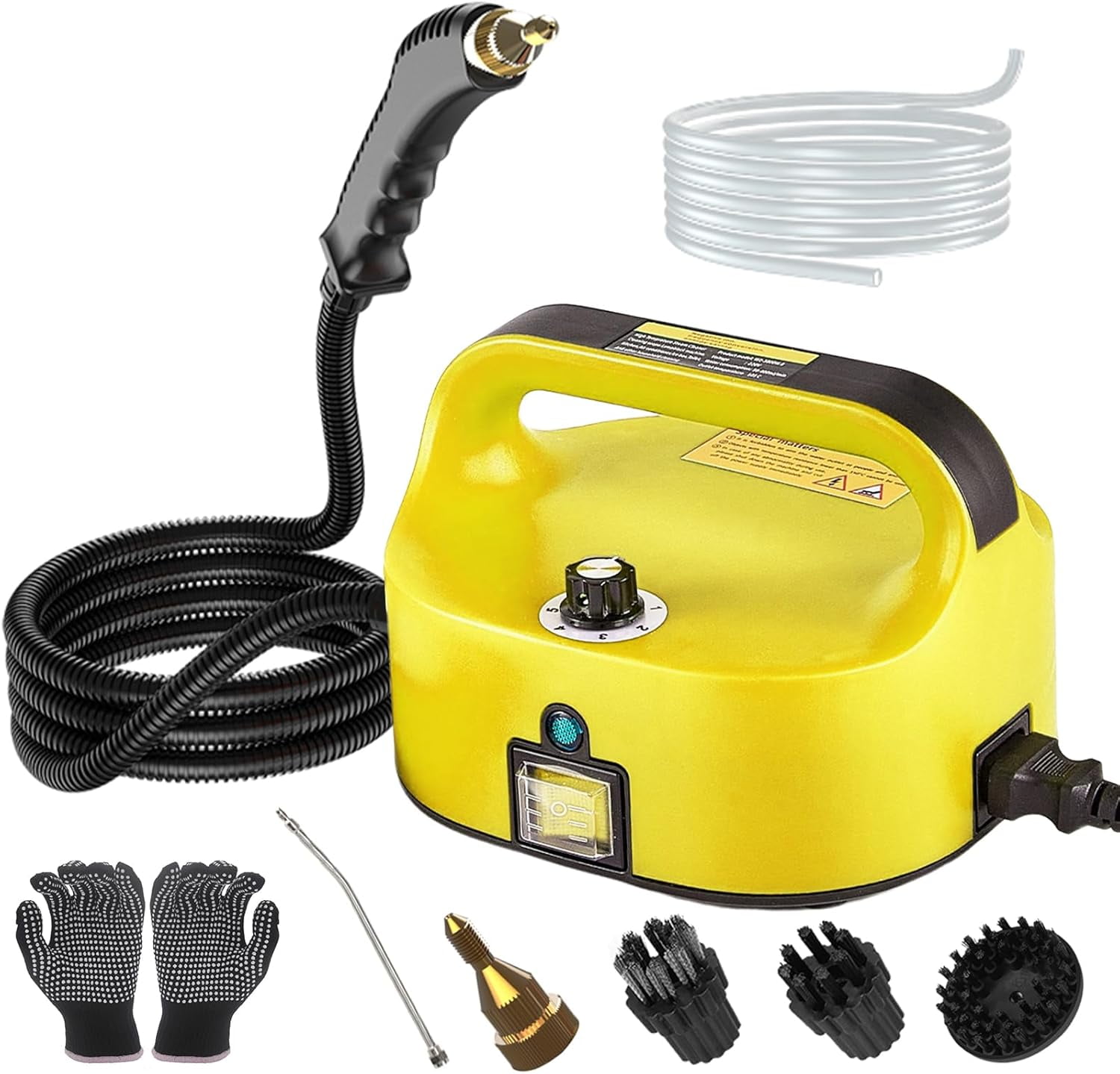 2500 W Handheld Steam Cleaner, High Temperature Pressurized Steam ...
