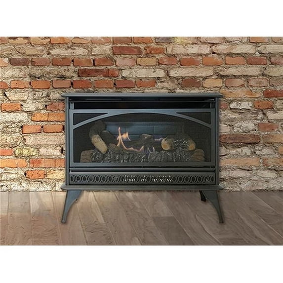 25000 BTU Vent-Free Stove with Gas Heater
