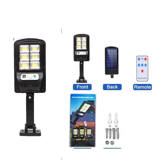 25000 Watts 5000000 Lumens Solar Street Lights Outdoor 20000mAH Motion Sensor Solar Lamp Waterproof Security Lighting For Garden ,Easy to Install