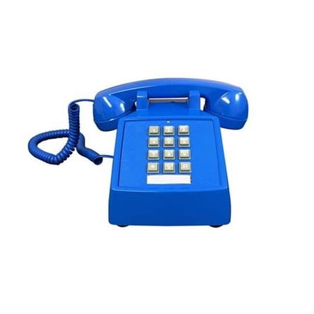 250012-VBA-20M Desk Phone with Volume, Blue