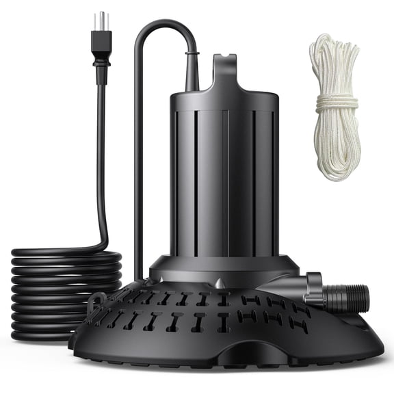 Water-Rebirth Automatic On Off Submersible Pool Cover Sump Pump PP2500 2500 GPH 0.3 HP 1-Count