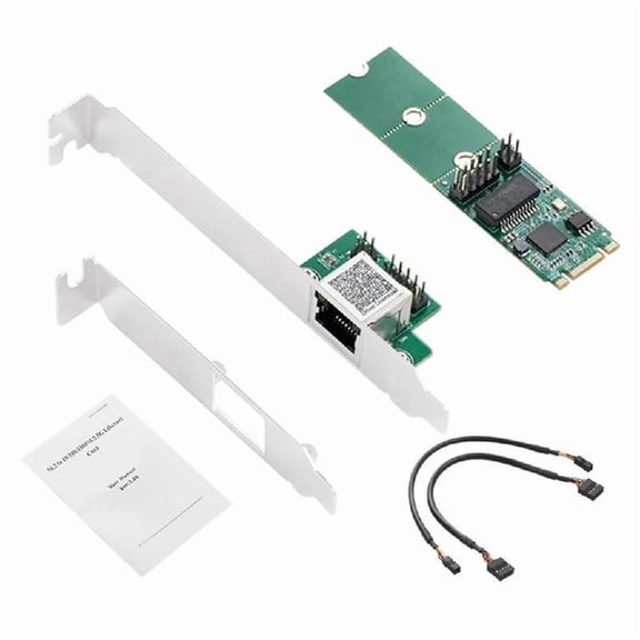 2500Mbps Networking Adapters I225 Chip Ethernet Controllers Card for PC