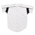 thumbnail image 1 of 2500W-0601-XL Womens Faux Full-Button, White - Extra Large, 1 of 1