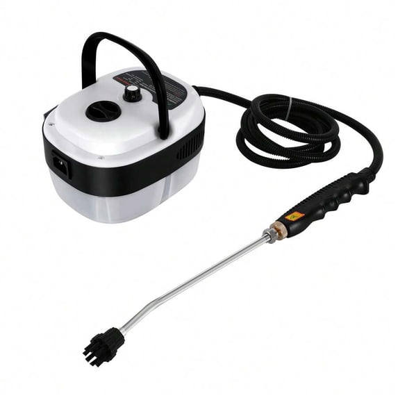 2500W 110V High-Temperature Steam Cleaner, 6 Cleaning Levels, 3 Brush, Fast Heating, Cleaning Machine High Pressure Steamer Portable Steam Cleaner For Stain Removal, Stove, Wall, Car